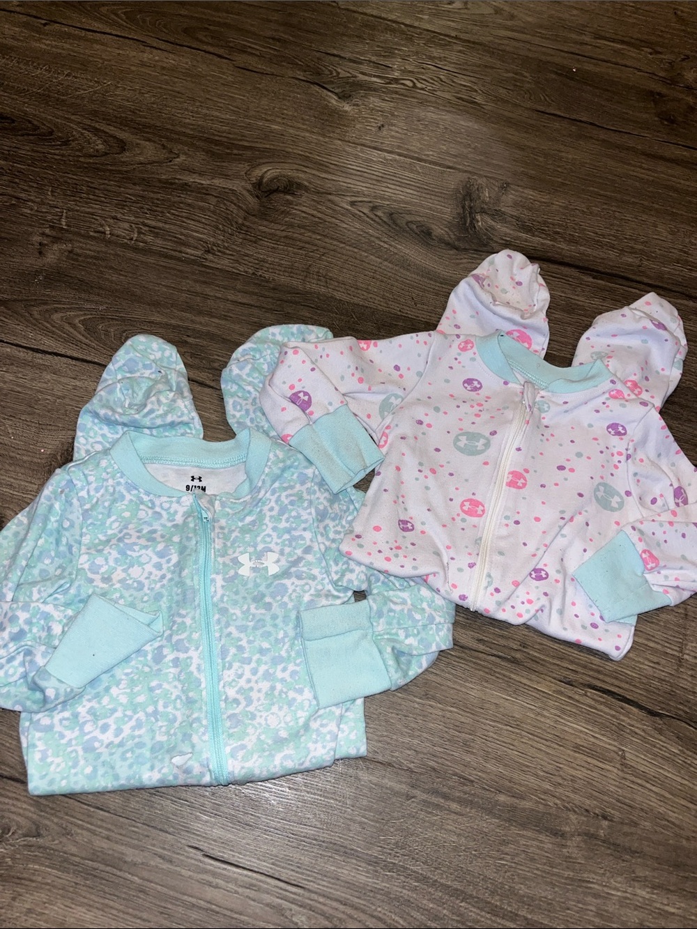 Under Armour footy pajamas size 9-12mos